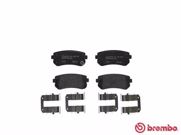 BREMBO Kit pastiglie freno, Freno a disco