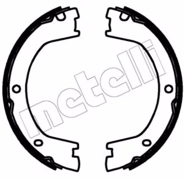 METELLI Kit ganasce, Freno stazionamento