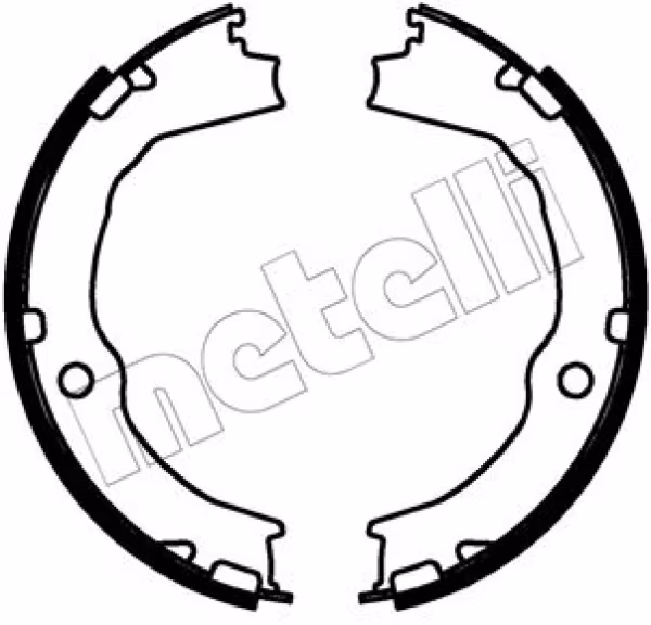 METELLI Kit ganasce, Freno stazionamento