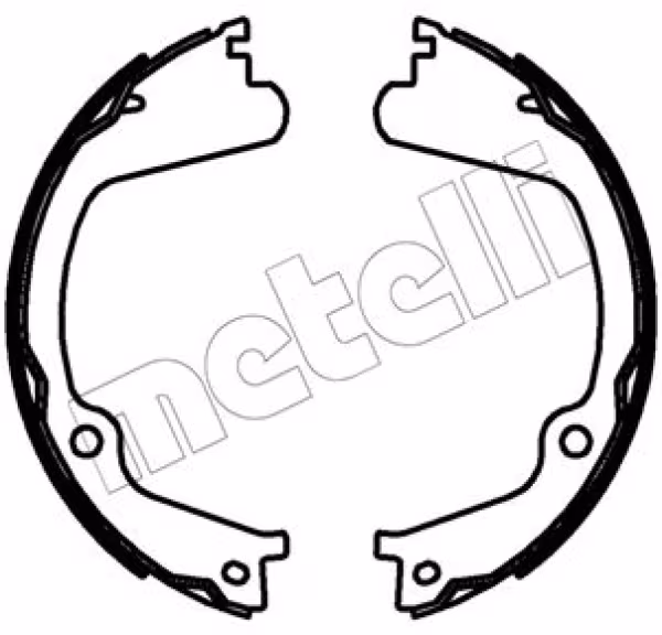 METELLI Kit ganasce, Freno stazionamento