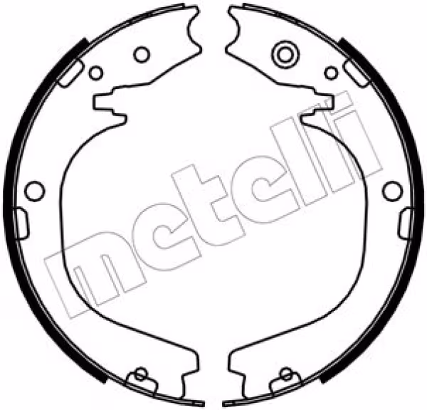 METELLI Kit ganasce, Freno stazionamento