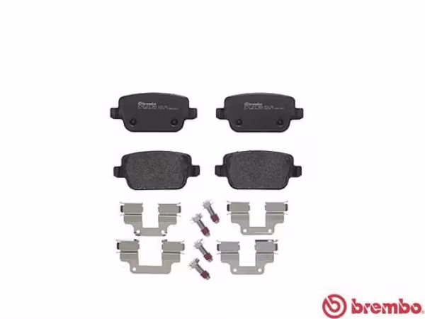 BREMBO Kit pastiglie freno, Freno a disco