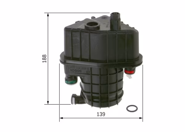 BOSCH Filtro carburante