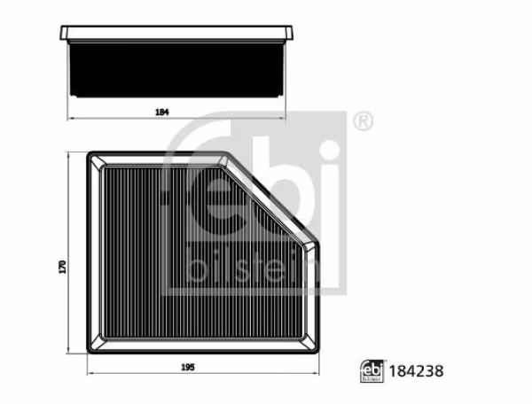 FEBI BILSTEIN Filtro aria
