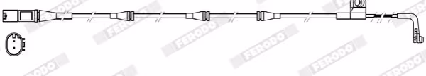 FERODO Contatto segnalazione, Usura past. freno/mat. d\'attrito