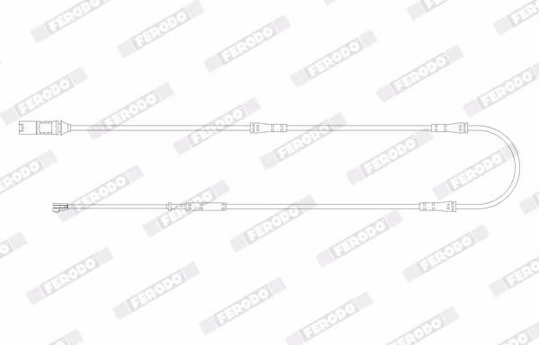 FERODO Contatto segnalazione, Usura past. freno/mat. d\'attrito