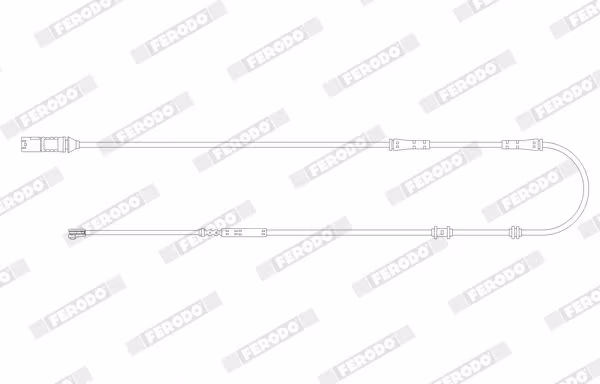 FERODO Contatto segnalazione, Usura past. freno/mat. d\'attrito