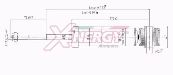 AP XENERGY Ammortizzatore