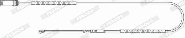 FERODO Contatto segnalazione, Usura past. freno/mat. d\'attrito