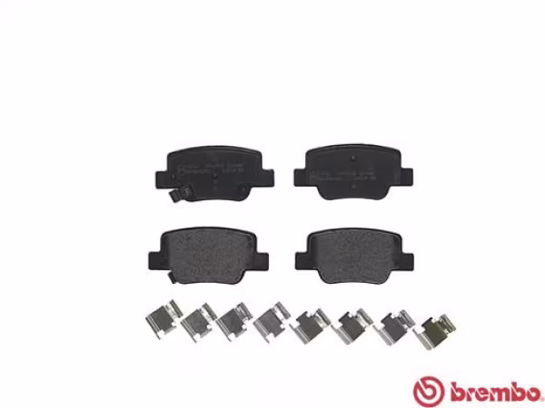 BREMBO Kit pastiglie freno, Freno a disco