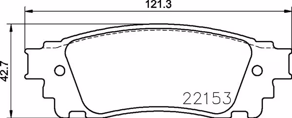 BREMBO Kit pastiglie freno, Freno a disco