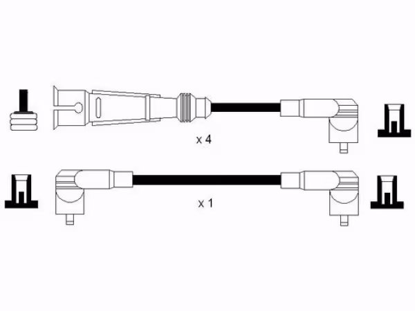 NGK Kit cavi accensione