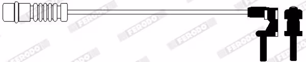 FERODO Contatto segnalazione, Usura past. freno/mat. d\'attrito