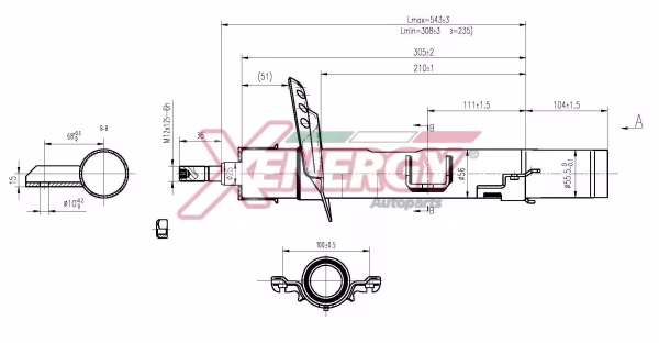AP XENERGY Ammortizzatore