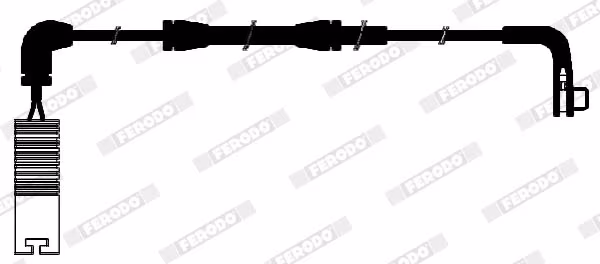 FERODO Contatto segnalazione, Usura past. freno/mat. d\'attrito