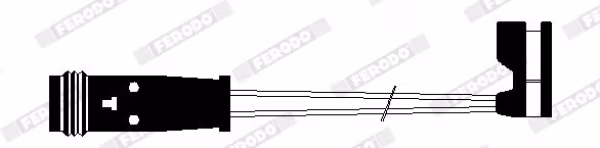 FERODO Contatto segnalazione, Usura past. freno/mat. d\'attrito