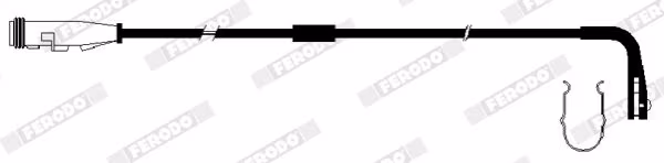 FERODO Contatto segnalazione, Usura past. freno/mat. d\'attrito