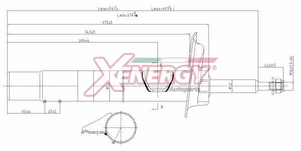 AP XENERGY Ammortizzatore