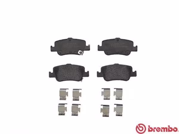 BREMBO Kit pastiglie freno, Freno a disco