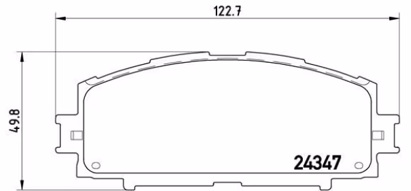 BREMBO Kit pastiglie freno, Freno a disco