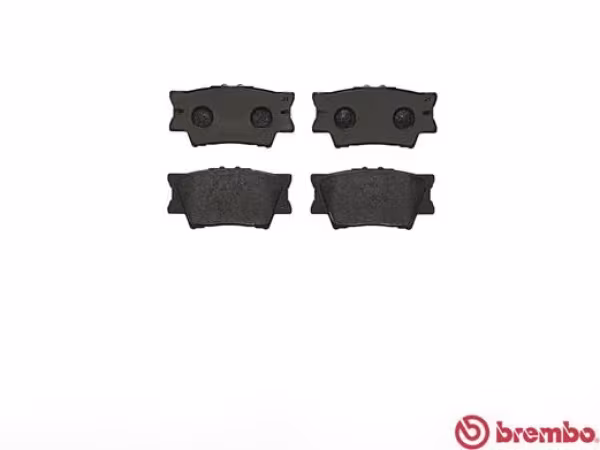 BREMBO Kit pastiglie freno, Freno a disco