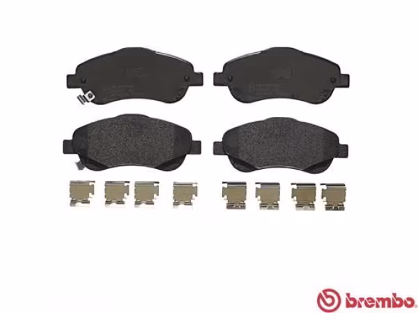 BREMBO Kit pastiglie freno, Freno a disco