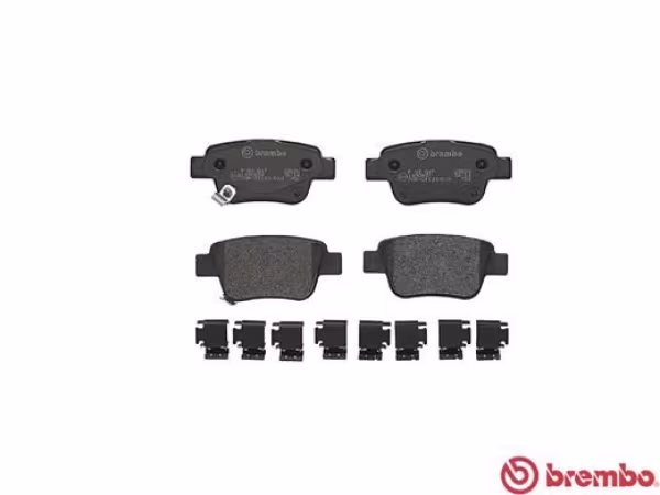 BREMBO Kit pastiglie freno, Freno a disco