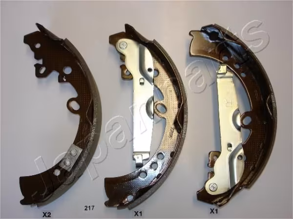 JAPANPARTS Kit ganasce freno