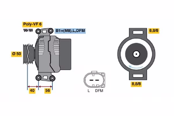BOSCH Alternatore