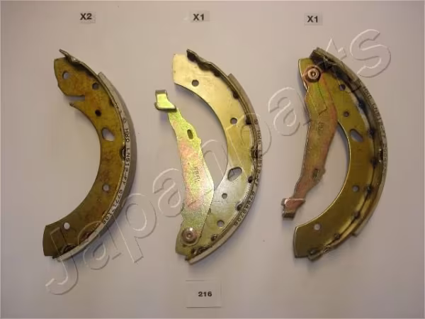 JAPANPARTS Kit ganasce freno