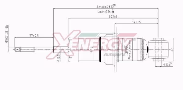 AP XENERGY Ammortizzatore