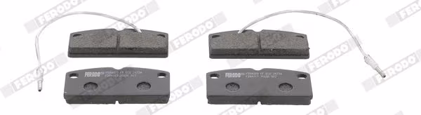 FERODO Kit pastiglie freno, Freno a disco