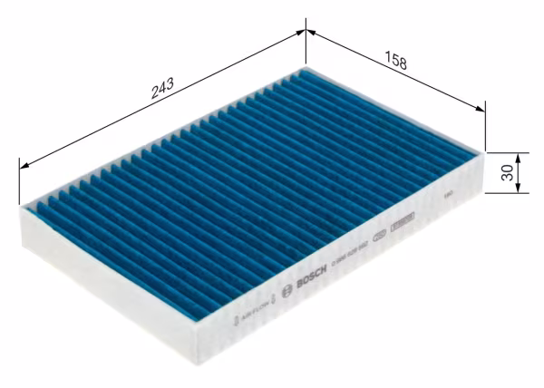 BOSCH Filtro, Aria abitacolo