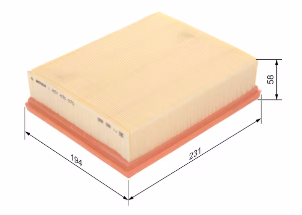 BOSCH Filtro aria