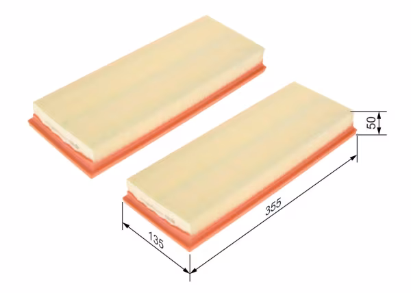 BOSCH Filtro aria