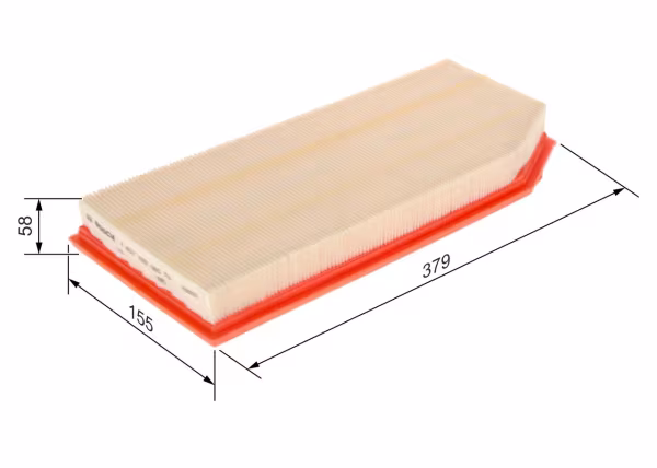 BOSCH Filtro aria