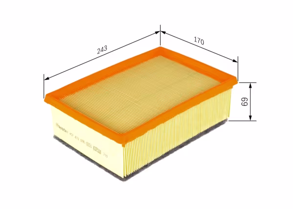 BOSCH Filtro aria