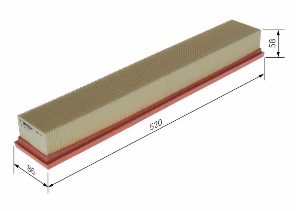 BOSCH Filtro aria