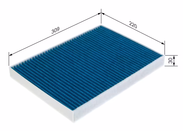 BOSCH Filtro, Aria abitacolo