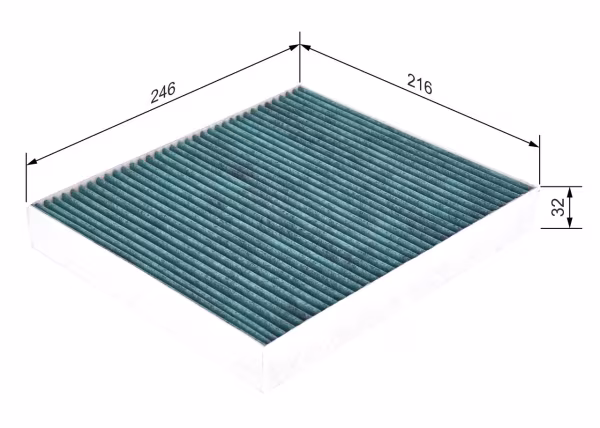 BOSCH Filtro, Aria abitacolo