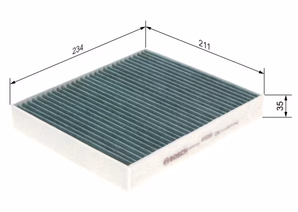 BOSCH Filtro, Aria abitacolo