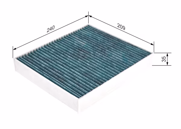 BOSCH Filtro, Aria abitacolo