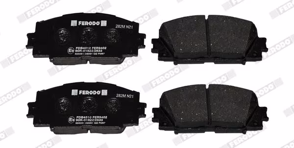 FERODO Kit pastiglie freno, Freno a disco
