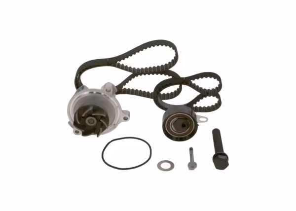 BOSCH Pompa acqua + Kit cinghie dentate