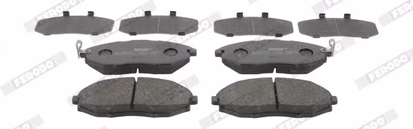 FERODO Kit pastiglie freno, Freno a disco