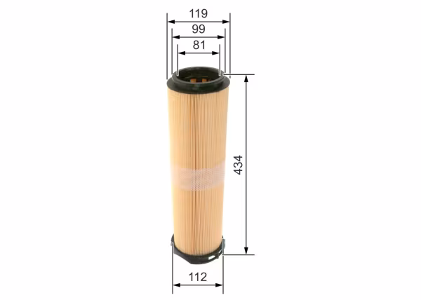 BOSCH Filtro aria