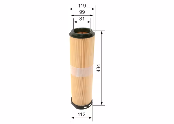 BOSCH Filtro aria
