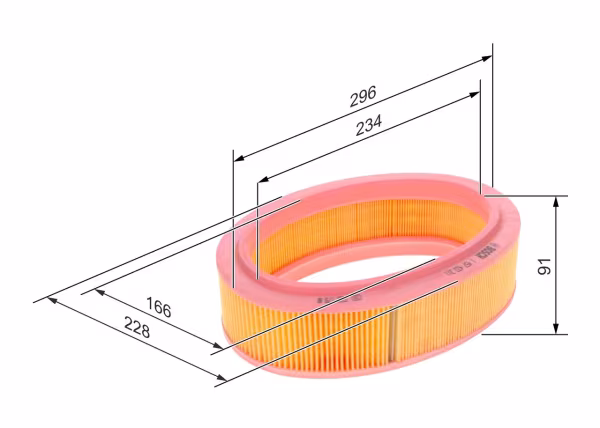 BOSCH Filtro aria
