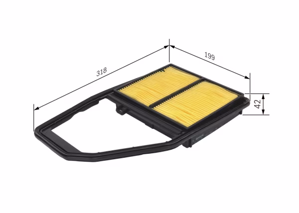 BOSCH Filtro aria