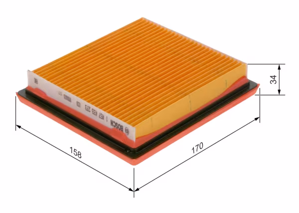 BOSCH Filtro aria